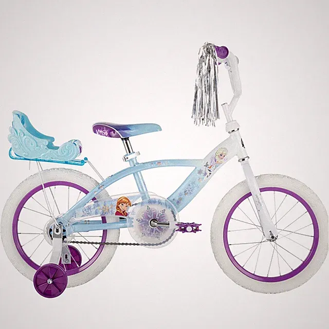 16" Disney Frozen Girls Kids Bike Fits Riders 42"-48" Ages 4-6 Training Bicycle
