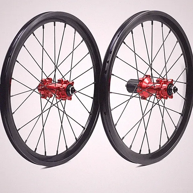 16 Inch Disc Brake 11 Speed Wheelset for Folding Bike Rim 100 135mm Wheels