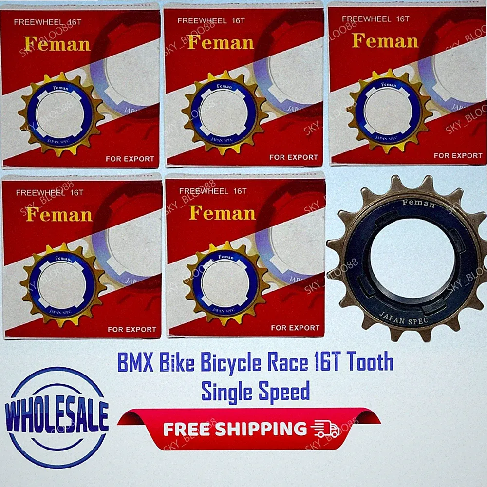 5 PCS JAPAN SPEC BMX Bike Bicycle Race 16T Tooth Single Speed FREE SHIPPING