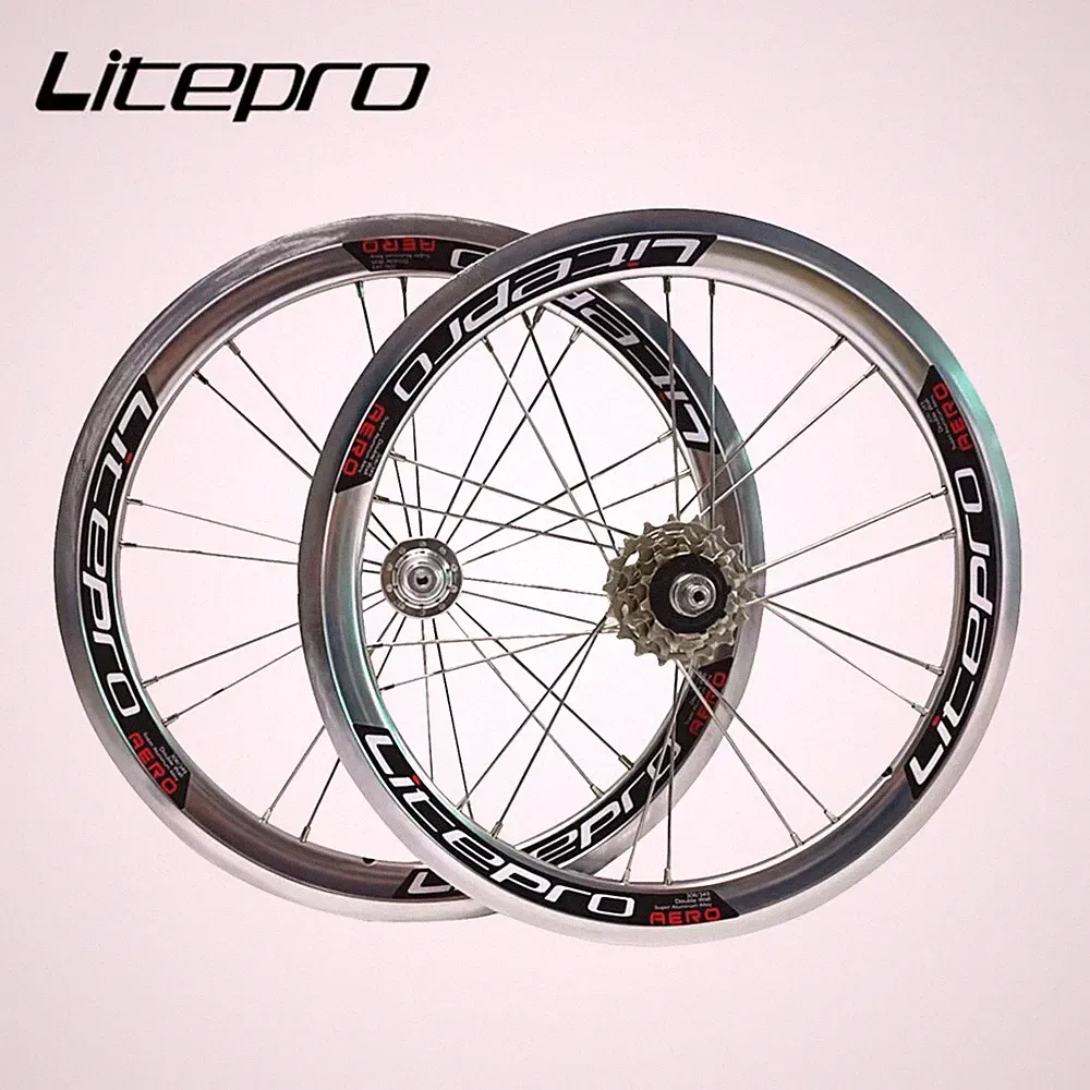 AERO 16In 305 349 V Brake BMX Bike Wheelset for Dahon D5 Folding Bicycle Wheels