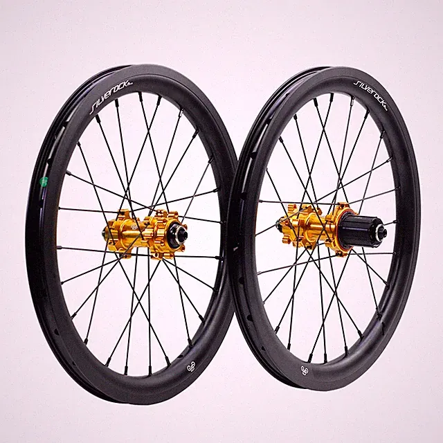 Bicycle Wheels 16in 349 Depth 30mm Disc Brake 11S 24H Folding Bike Wheelset