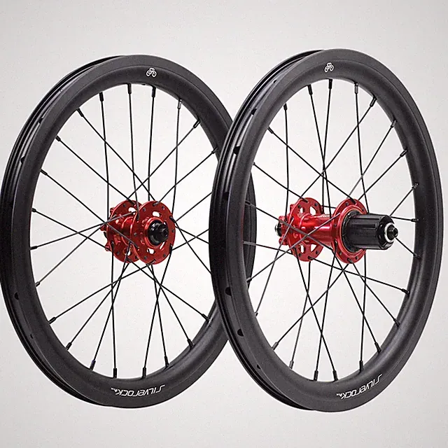 Disc Brake Bicycle Wheels 16in 349 30mm Depth Rim for Folding Bike Wheelset