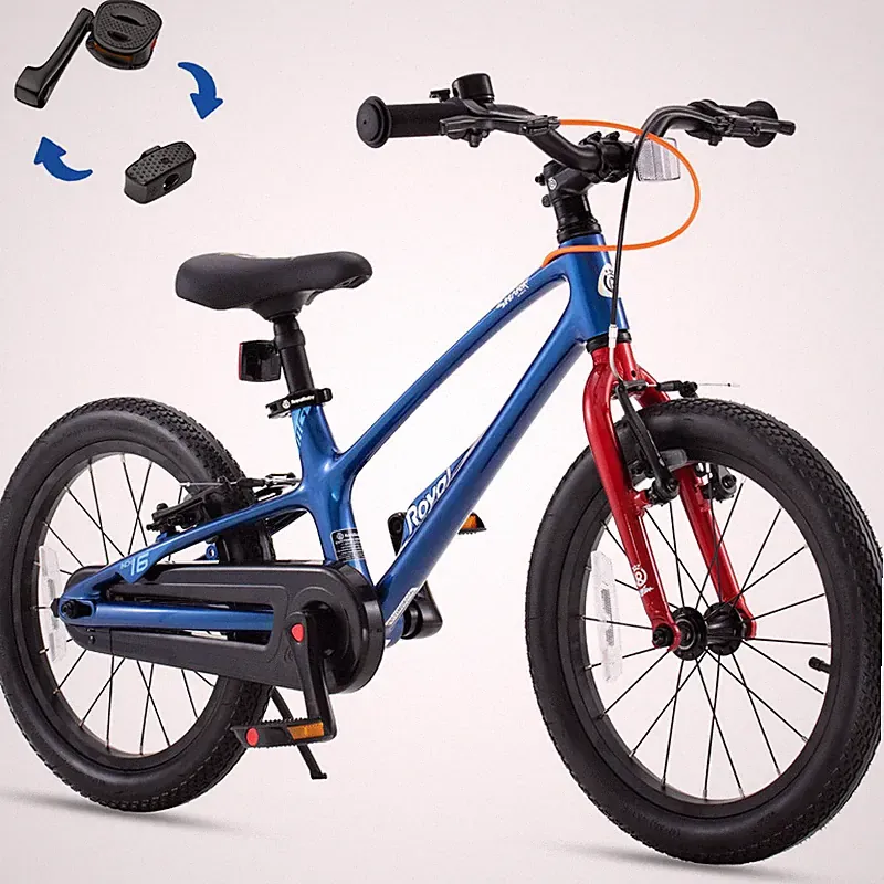 Royalbaby Ez-Shark Ultra-Light 16 Inch Kids Bike Beginners Learning Bicycle