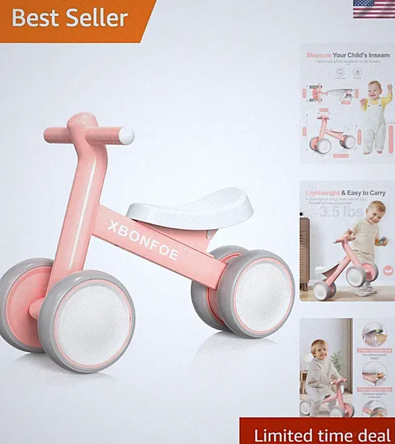 Toddler Balance Bike 10-24 - Lightweight with No Pedal Wheels