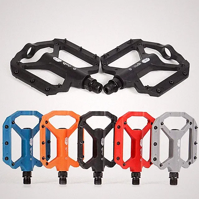 Ultralight 9/16in BMX Mountain Bike Pedal Nylon Non-slip MTB Road Bicycle Pedals