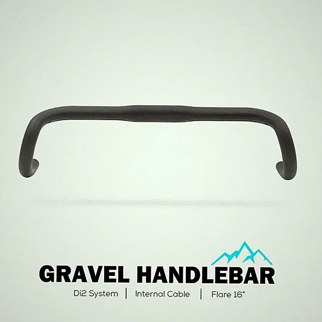 Ultralight Carbon Gravel Bike Handlebar Big Flare Bar 16° Cycle Cross Drop Bar