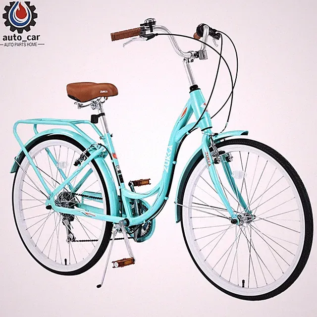 ZUKKA 24" Women's Cruiser Bike Shimano 7-Speed,Step-Thru Frame,for Petite Adults